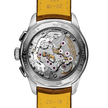 Montre Breitling Premier B09 Automatique Chronograph 40 cadran vert bracelet cuir croco brun 40 mm AB0930D31L1P1