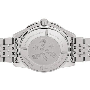 Rado Captain Cook automatic watch green dial steel bracelet 42 mm R32505313