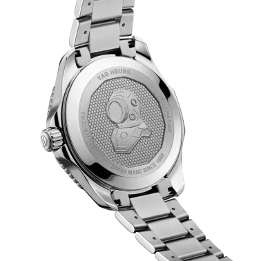 Montre TAG Heuer Aquaracer Professional 300 Calibre 5 cadran noir bracelet acier 43 mm WBP201A.BA0632