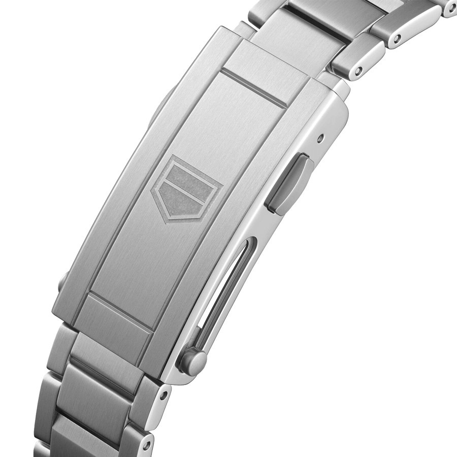 Montre TAG Heuer Aquaracer Professional 300 Calibre 5 cadran noir laqué bracelet acier 36 mm WBP231D.BA0626