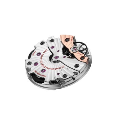 Montre Omega De Ville Trésor Co-Axial Master Chronometer Petite Seconde Or jaune automatique cadran vert bracelet cuir vert 40 m