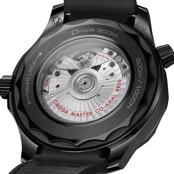Omega Seamaster Diver 300 Co-Axial Master Chronometer Ceramic watch black dial black rubber strap 43,5 mm 210.92.44.20.01.003