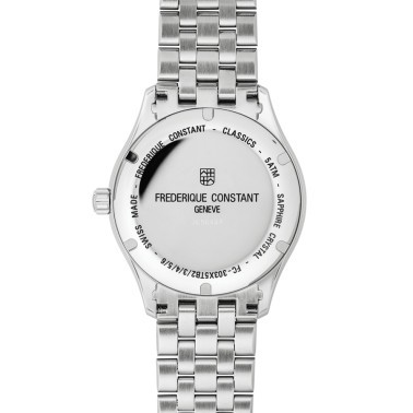 Frédérique Constant Classics Index Automatic watch blue dial steel bracelet 40 mm FC-303NN5B6B