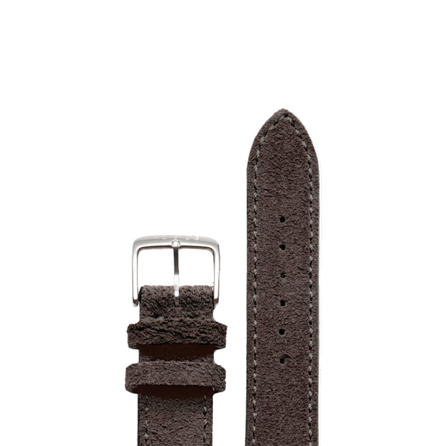 Montre Nomos Club Campus 38 Future Orange automatique à remontage manuel cadran orange bracelet cuir velours anthracite 38,5 mm 