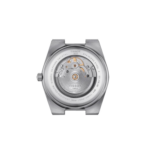 Montre Tissot PRX Powermatic 80 automatique cadran argent bracelet acier 40 mm T137.407.21.031.00