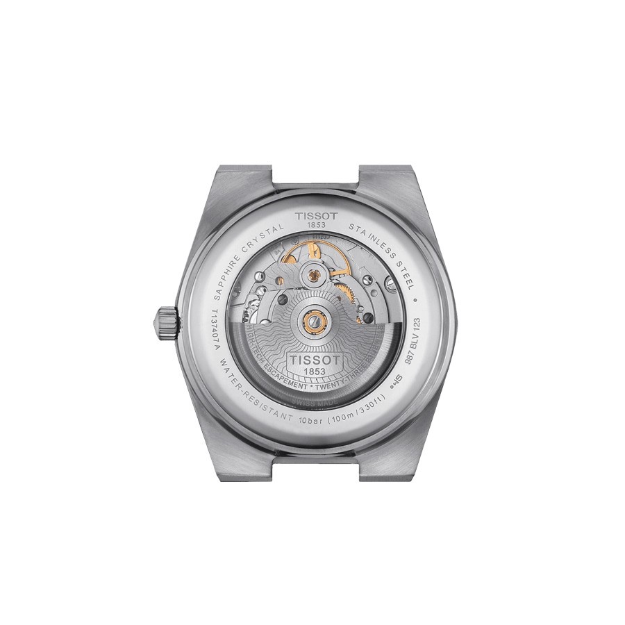 Montre Tissot PRX Powermatic 80 automatique cadran argent bracelet acier 40 mm T137.407.21.031.00