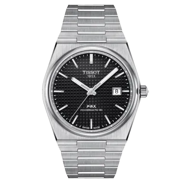 Watch Tissot PRX Powermatic 80 automatic blue dial steel bracelet 40 mm T137.407.11.051.00