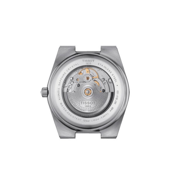 Watch Tissot PRX Powermatic 80 automatic blue dial steel bracelet 40 mm T137.407.11.051.00