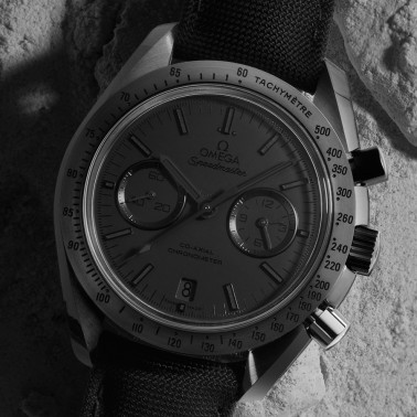 Montre Omega Speedmaster Dark Side of The Moon Black Black automatique Co-Axial bracelet textile noir 44,25 mm 311.92.44.51.01.0