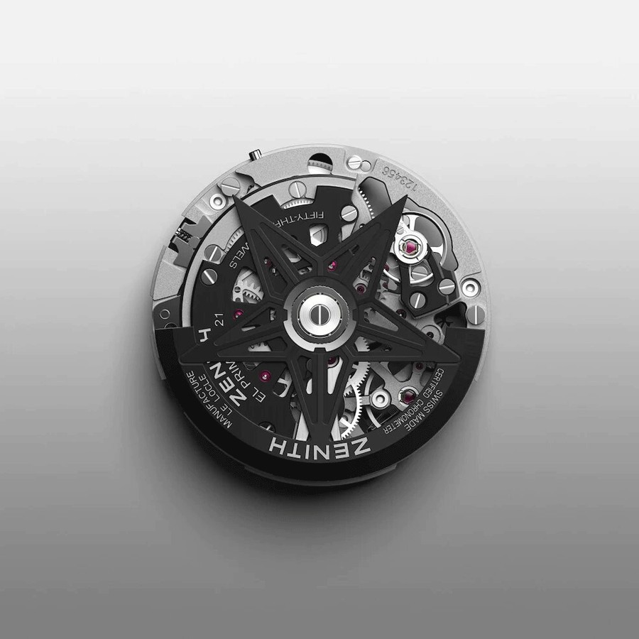 Montre Zenith Defy Extreme automatique cadran gris bracelet acier 45 mm 97.9100.9004/02.I001