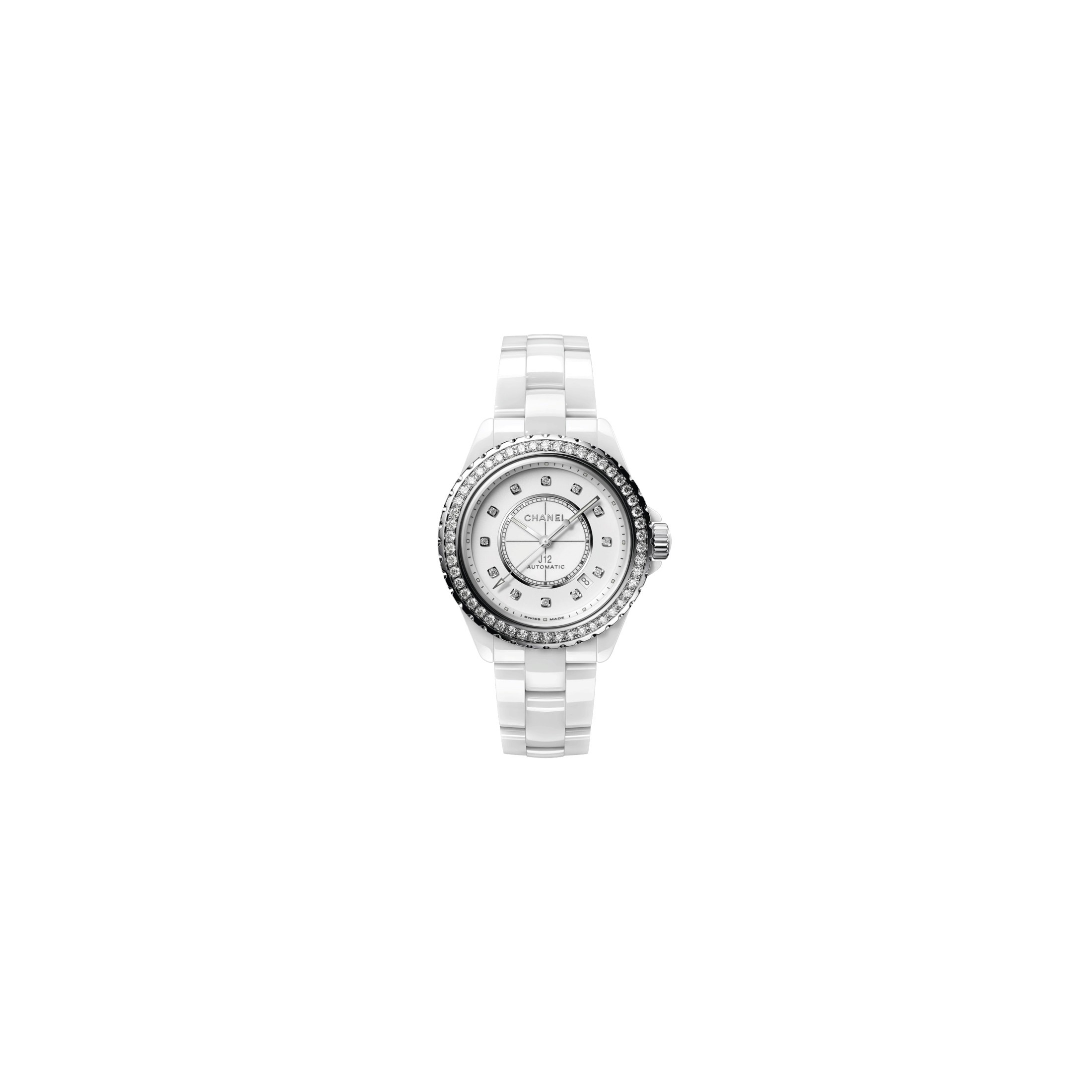 CHANEL J12 automatic watch bezel set 38 mm H7189 Lepage