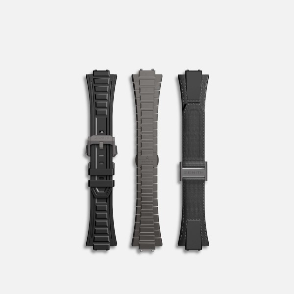 Montre Zenith Defy Extreme automatique cadran gris bracelet acier 45 mm 97.9100.9004/02.I001