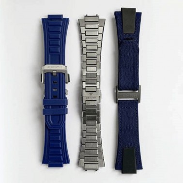 Zenith Defy Extreme automatic watch blue dial titanium bracelet 45 mm