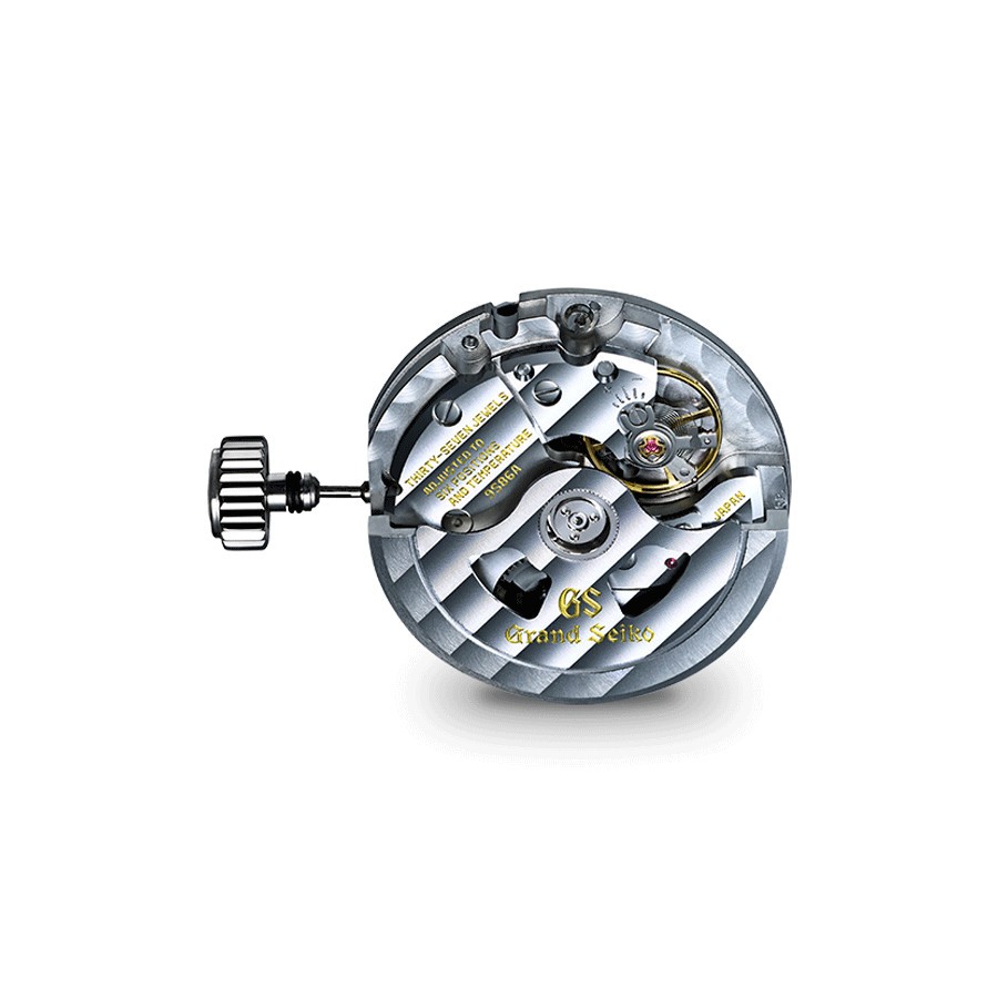 Montre Grand Seiko Elegance automatique cadran bleu bracelet acier 39,5 mm SBGJ249