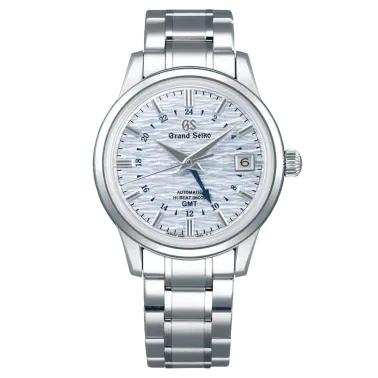 Montre Grand Seiko Elegance automatique cadran bleu bracelet acier 39,5 mm SBGJ249