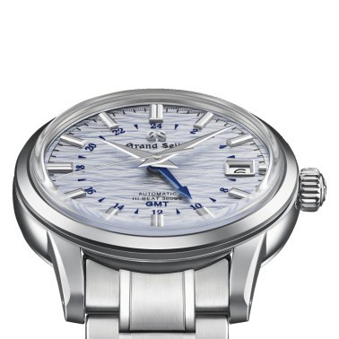Grand Seiko Elegance mechanical watch with manual winding white dial steel bracelet 39,5 mm SBGJ249G