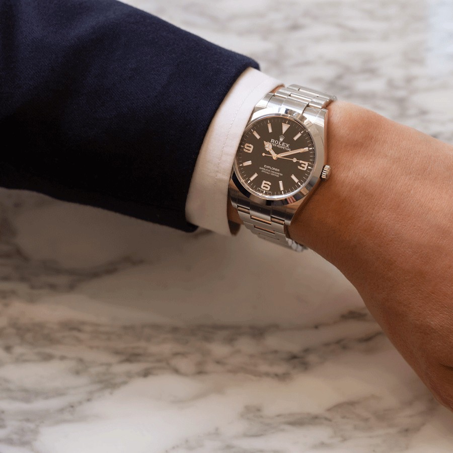 Montre Rolex Explorer Full Set 2019 Ref. 214270 39 mm 214270-0003