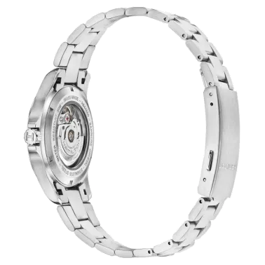 Montre Hamilton Khaki Field cadran noir bracelet acier 40 mm - SITE1