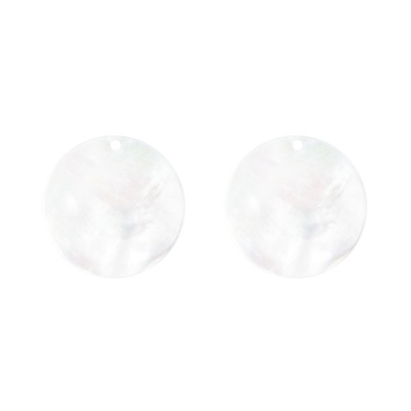 Chips Lepage Colette Notre Dame for earrings in mother of pearls