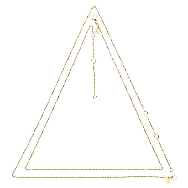 Chain Lepage Colette 4 mm in yellow gold