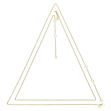 Chain Lepage Colette 4 mm in yellow gold