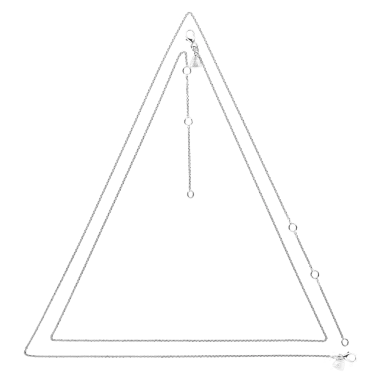 Chain Lepage Colette 2,5 mm in white gold