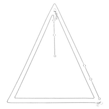 Chaine Lepage Colette en or blanc