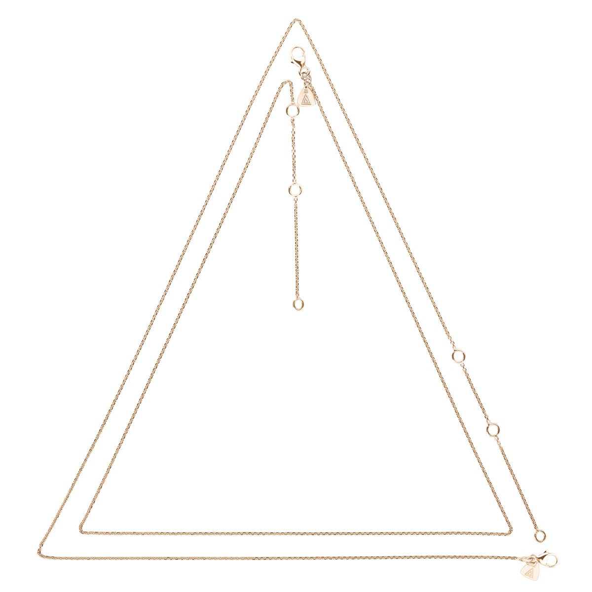 Chain Lepage Colette 2,5 mm in pink gold