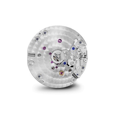 Montre Jaeger-LeCoultre Reverso Classic Duetto automatique lunette sertie cadran argenté bracelet cuir bleu 40 x 24,4 mm Q257848