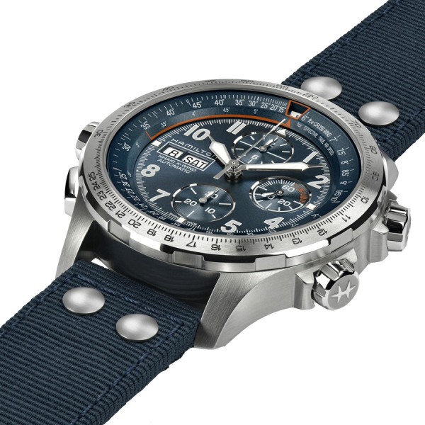 Montre Hamilton Khaki Aviation XWind automatique H77906940 Lepage