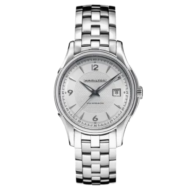 Montre Hamilton Jazzmaster Viewmatic cadran argenté bracelet acier 40 mm - SOLDAT PL