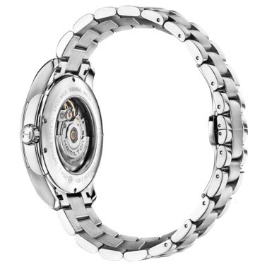 Montre Hamilton Jazzmaster Day Date cadran argenté bracelet acier 40 mm - SITE1