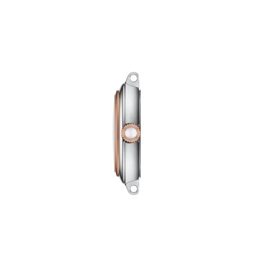 Tissot Bellissima Small Lady PVD Rose Gold quartz watch white dial steel bracelet and PVD Rose Gold 26 mm T126.010.22.013.01