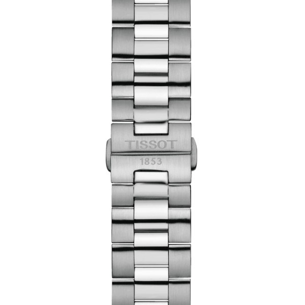 Tissot Gentleman Titanium watch quartz blue dial titanium bracelet 40 mm T127.410.44.041.00