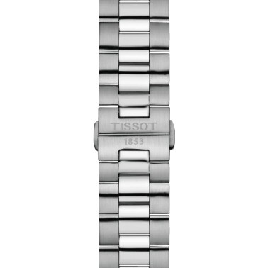 Tissot Gentleman Titanium watch grey dial titanium bracelet 40 mm T127.410.44.081.00