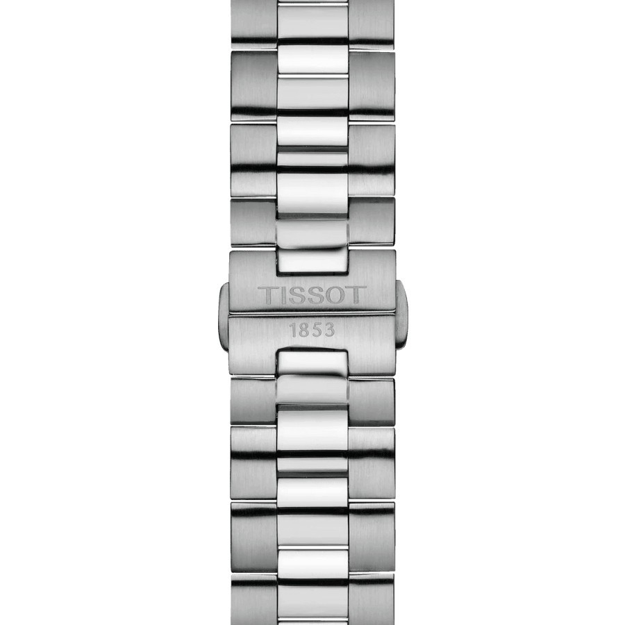 Tissot Gentleman Titanium watch grey dial titanium bracelet 40 mm T127.410.44.081.00
