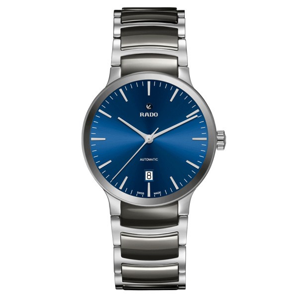Rado Centrix Automatic watch blue dial steel bracelet 38 mm R30010202