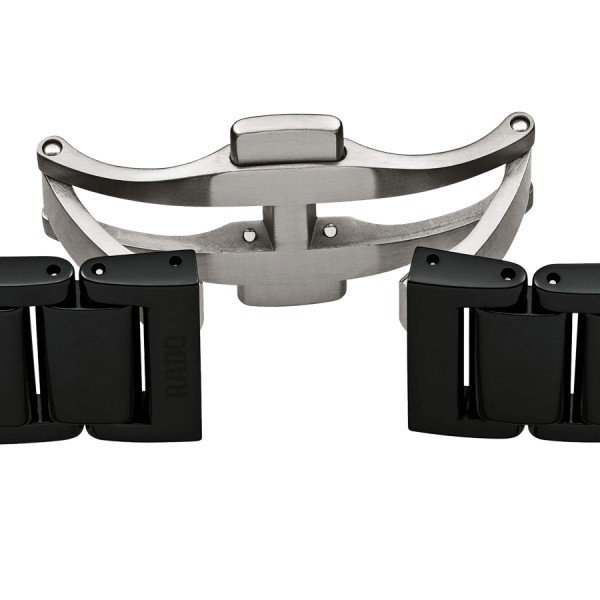Rado True Automatic Open Heart watch skeleton dial black ceramic bracelet 40 mm R27100162