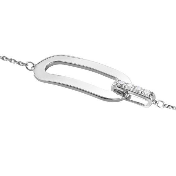 So Shocking Origine bracelet in white gold and diamonds