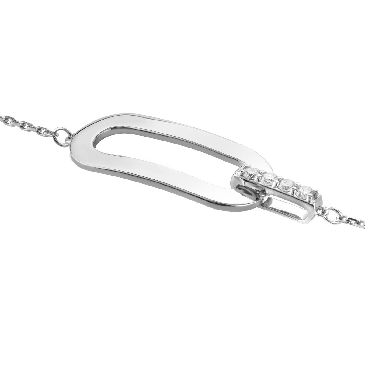 So Shocking Origine bracelet in white gold and diamonds