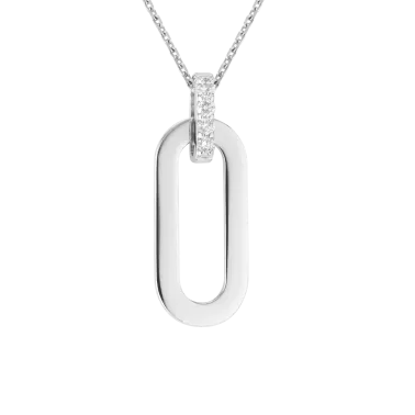 So Shocking Origine Baby necklace in white gold and diamonds