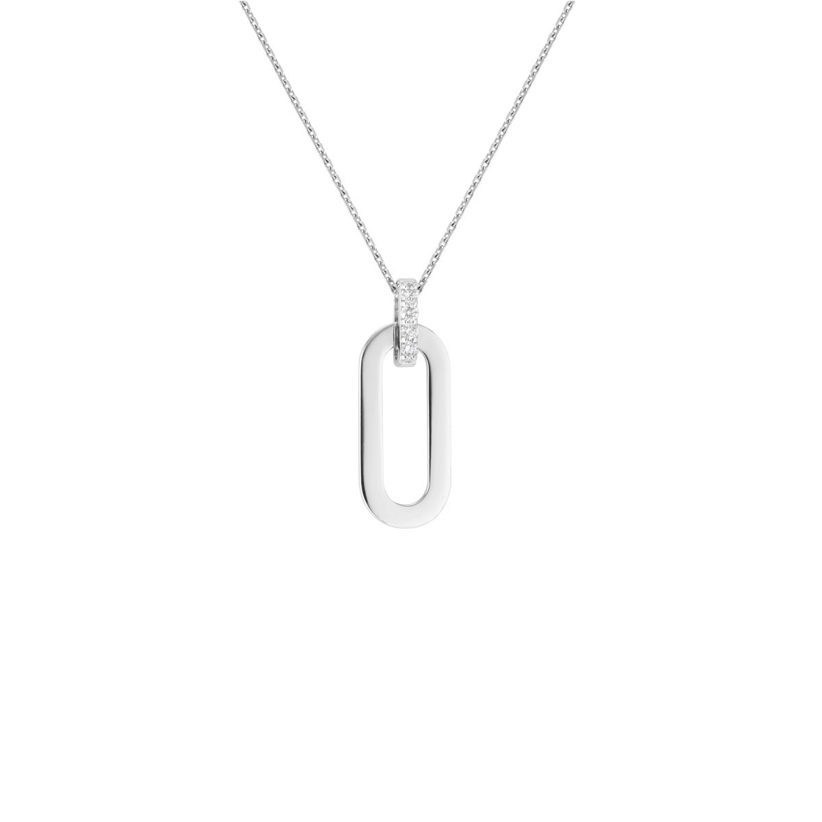 Collier So Shocking Origine Baby en or blanc et diamants - SONOR4DXXW