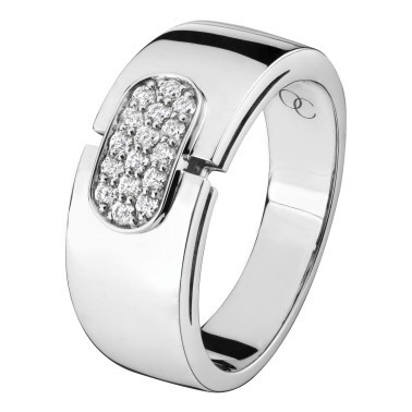 So Shocking Emotion ring in white gold and diamond