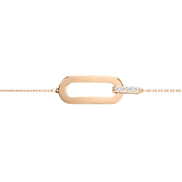 So Shocking Origine bracelet in pink gold and diamonds