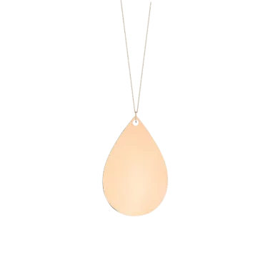 Collier Ginette NY Bliss Jumbo en or rose - BLI1