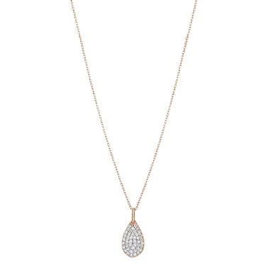 Collier Ginette NY Bliss Diamond en or rose et diamants
