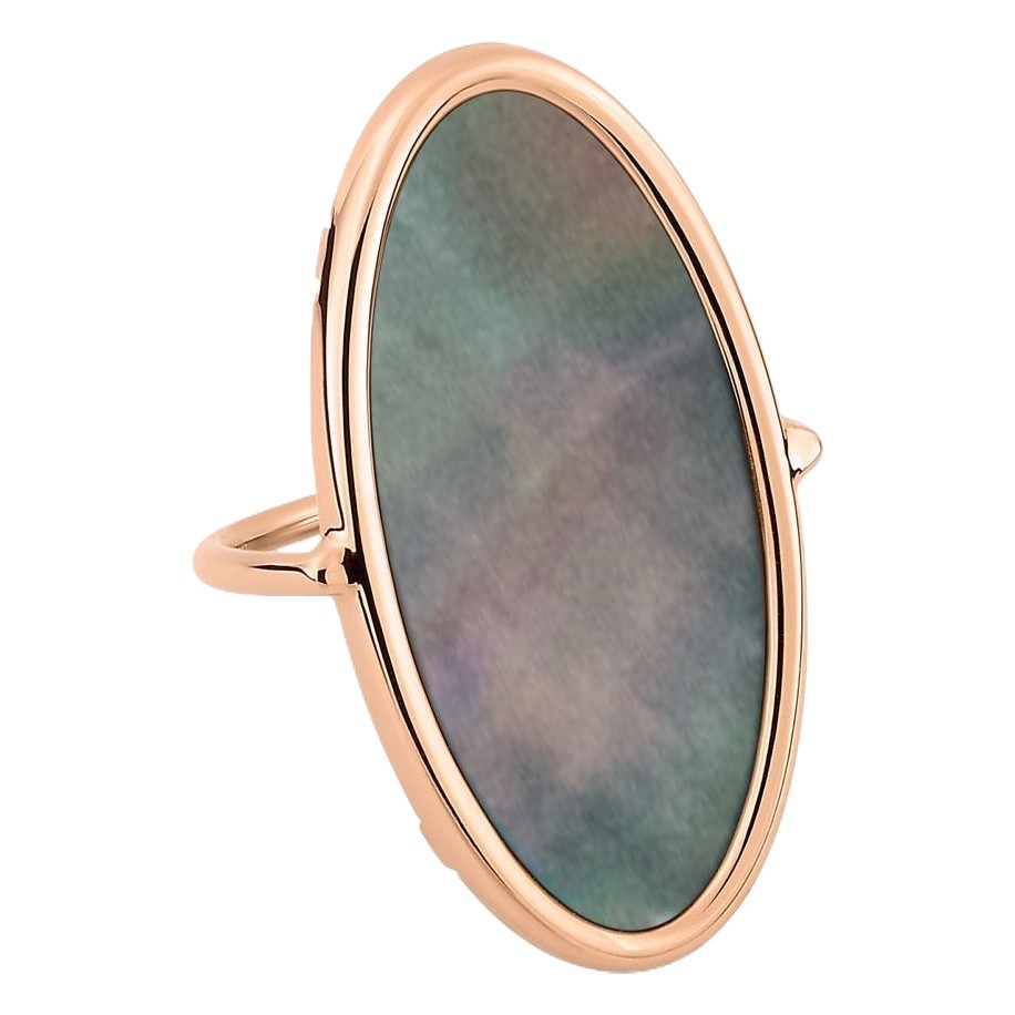 Bague nacre noire deals