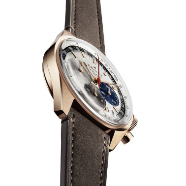 Montre Zenith Chronomaster Original El Primero Or Rose cadran argenté bracelet cuir noir 38 mm 18.3200.3600/69.C901