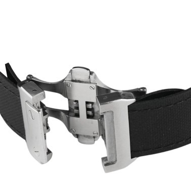 Montre Cartier automatique chrono cadran blanc 