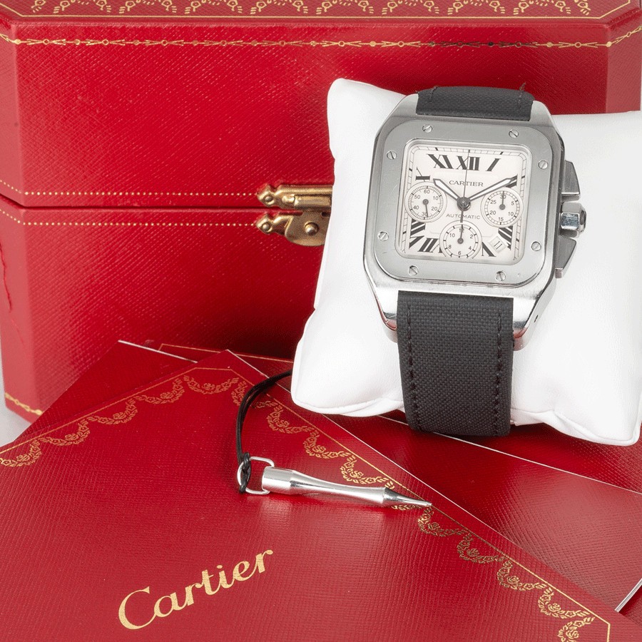 Second hand sales cartier santos